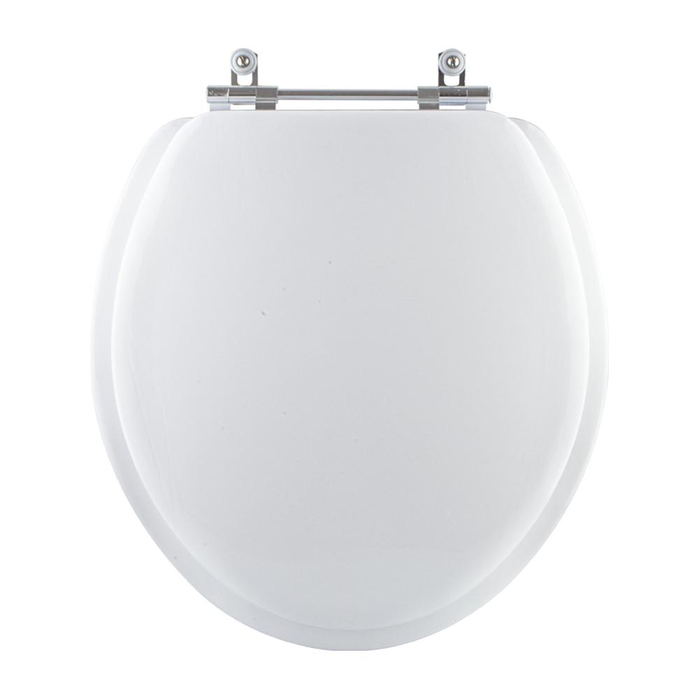 Tampa De Vaso Sanitario Almofadada Ravena Branco Para Bacia Deca