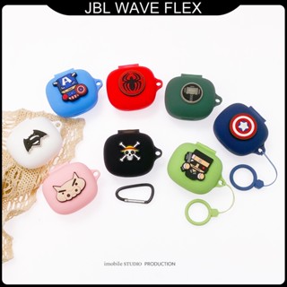 Capa De Fone De Ouvido Com Desenho Animado Para JBL WAVE FLEX TWS Fones Bluetooth Sem Fio Proteção Completa De Silicone