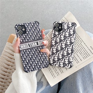 Capa De Celular Dior Compatível Para iphone 14 13 11 12 Pro MAX 7 8 Plus SE2 X XR XS Macia À Prova De Choque Fundas