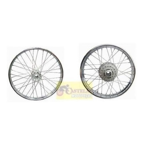 Aro Roda Montada Xtz 125x Traseira E Dianteira 215-17