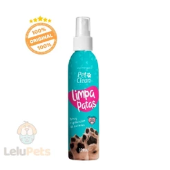 Higienizador Limpa Patas Pet Clean para Cães e Gatos 120 ml