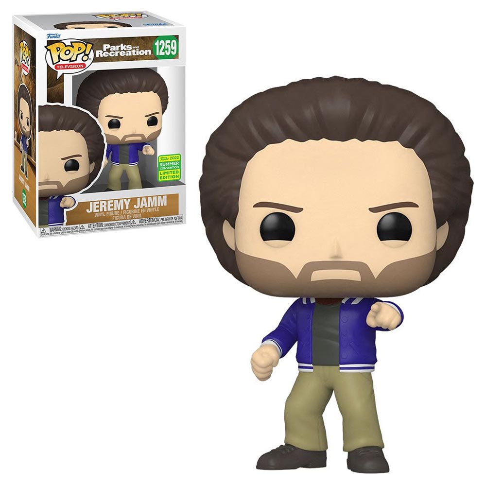 POP FUNKO 1259 JEREMY JAMM PARKS AND RECREATION EXCLUSIVE