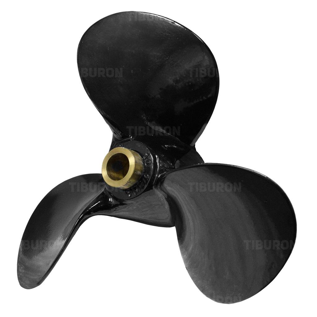 Helice Motor Popa Johnson Evinrude Pinada 40 HP 10 1/2 Passo 13 - Barco Lancha
