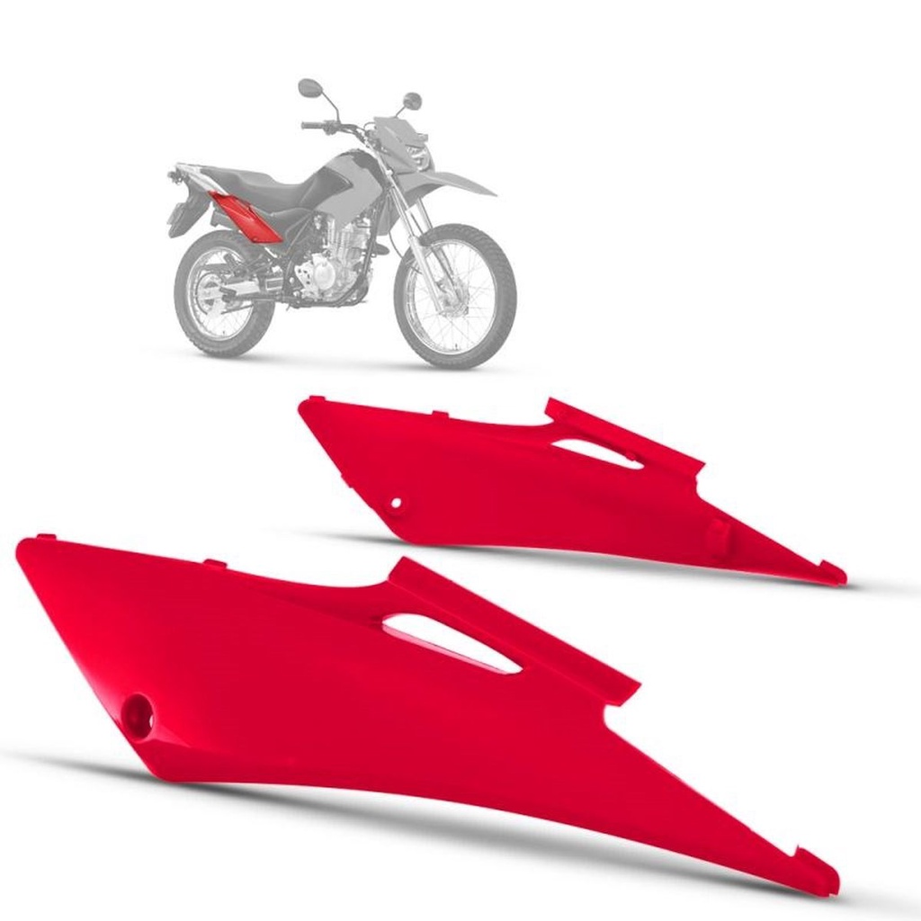 Tampa Lateral Modelo Bros 2009 Até 2014 Cromo Forte Original em Oferta na Shopee