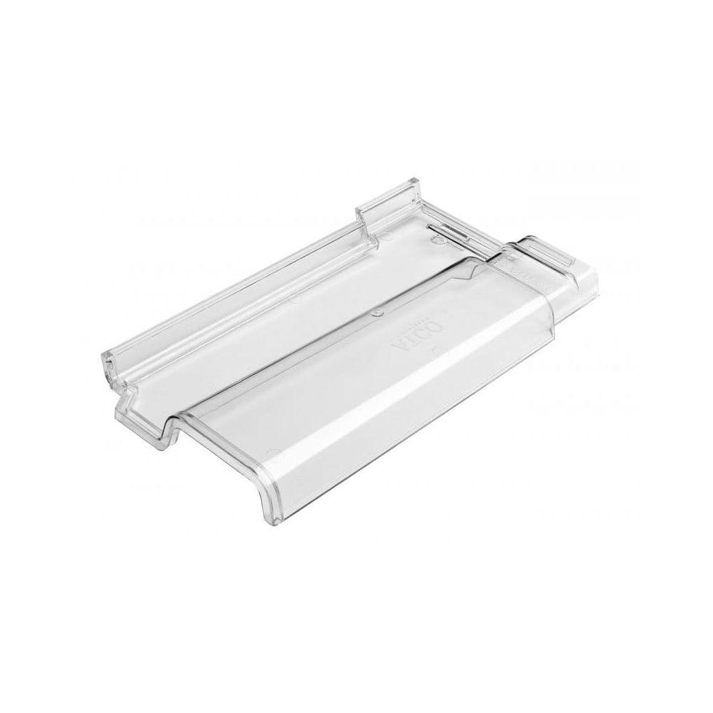Telha Romana transparente Policarbonato R16 - PLASTELHA
