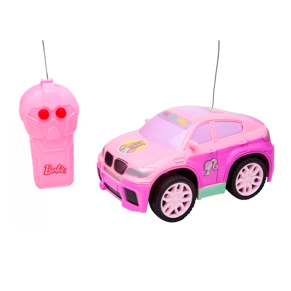Carro De Controle Da Barbie Candide Style Machine Rosa