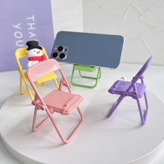 Macaron Color Suporte De Cadeira Pequena Mesa De Telefone Celular Preguiçoso Portátil Multi-Funcional Universal Dobrável