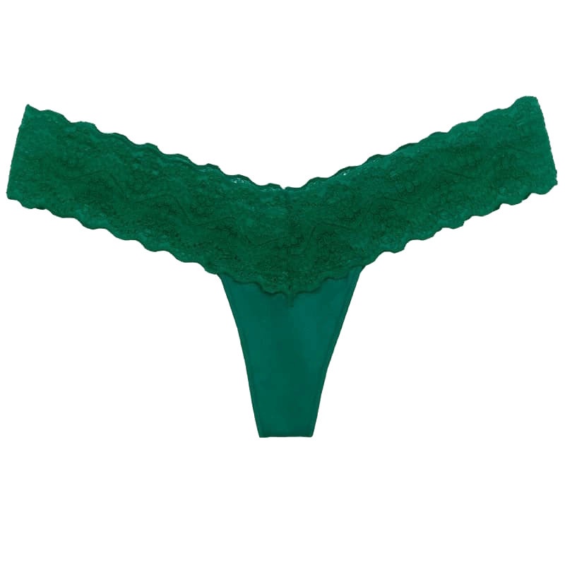 Sensualle - Calcinha Cristal | Cor: Verde Pavão em Oferta na Shopee
