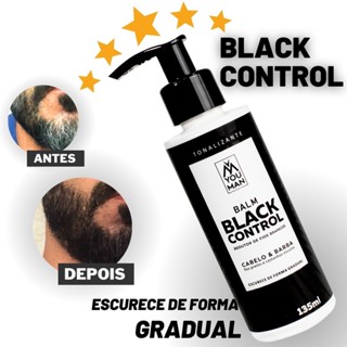 Balm Escurecedor De Barba E Cabelo Black Control You Man