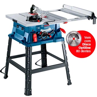 Serra Circular Mesa 10 Pol 1800w Professional Gts 254 Bosch em Oferta na Shopee