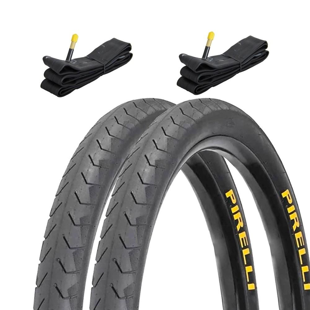 Par Pneu Pirelli Phantom Street 29x1.95 + 2 Câmaras Pirelli PE-29 Aro 29 Bico Grosso em Oferta na Shopee