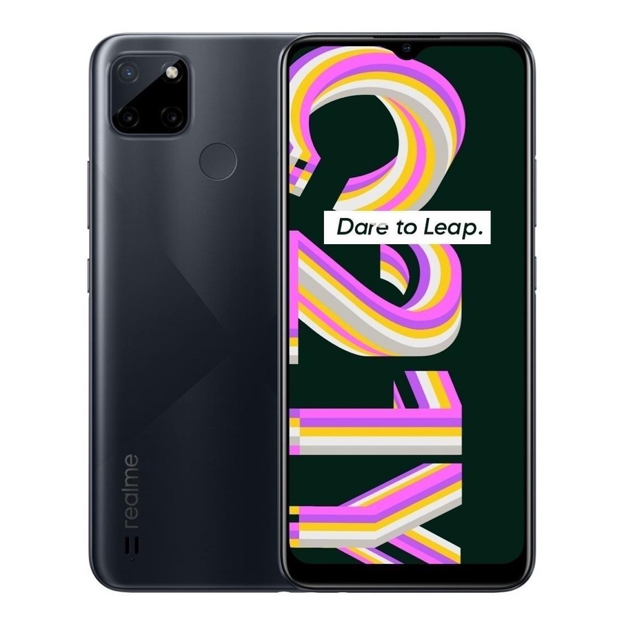 Realme C21Y Dual SIM 64 GB cross black 4 GB RAM