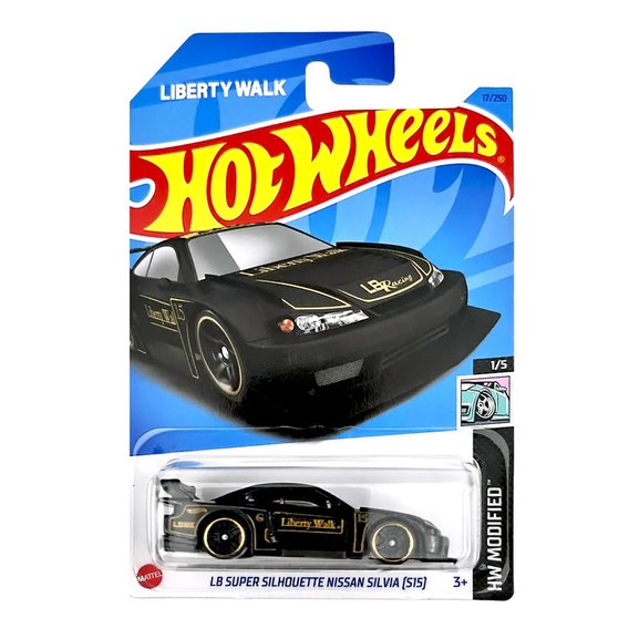 Carrinho Hot Wheels Lb Super Silhouette Nissan Silvia S15 Preto