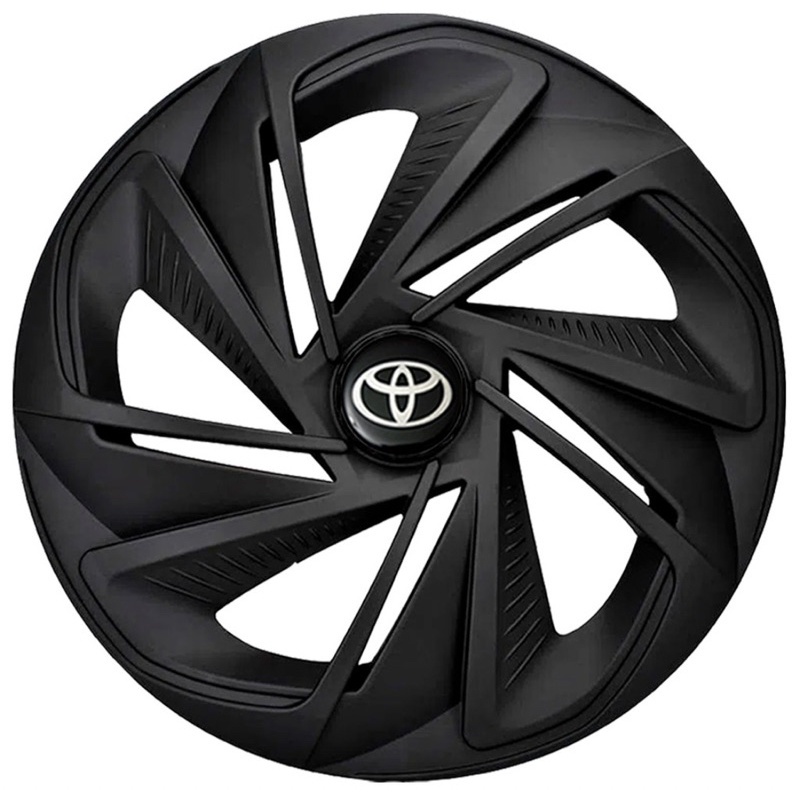 Calota Nitro Aro 13 Black Fosca Toyota Etios Corolla