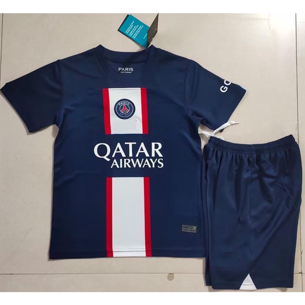 2022/23 Insfantil Kit) Camisa De Equipe É A Futebol + shorts Conjunto De  Crianças - Corre Que Ta Baratinho