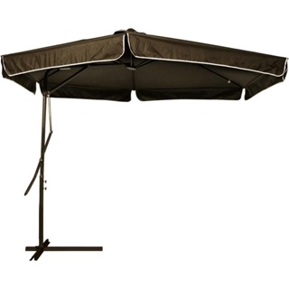 Ombrellone Suspenso 3 Metros (Diâmetro) c/ Alavanca e Articulado Poliéster Marrom 820100 BELFIX em Oferta na Shopee