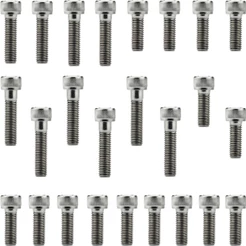Kit parafusos inox tampa motor lateral esquerda+direita Biz125 2006 KS/ES/EX/+ em diante Honda