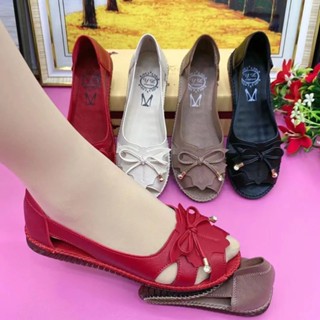Novas Sandálias De Verão Com Solado Macio E Confortável Sapatos De Mãe De Meia-Idade Plano