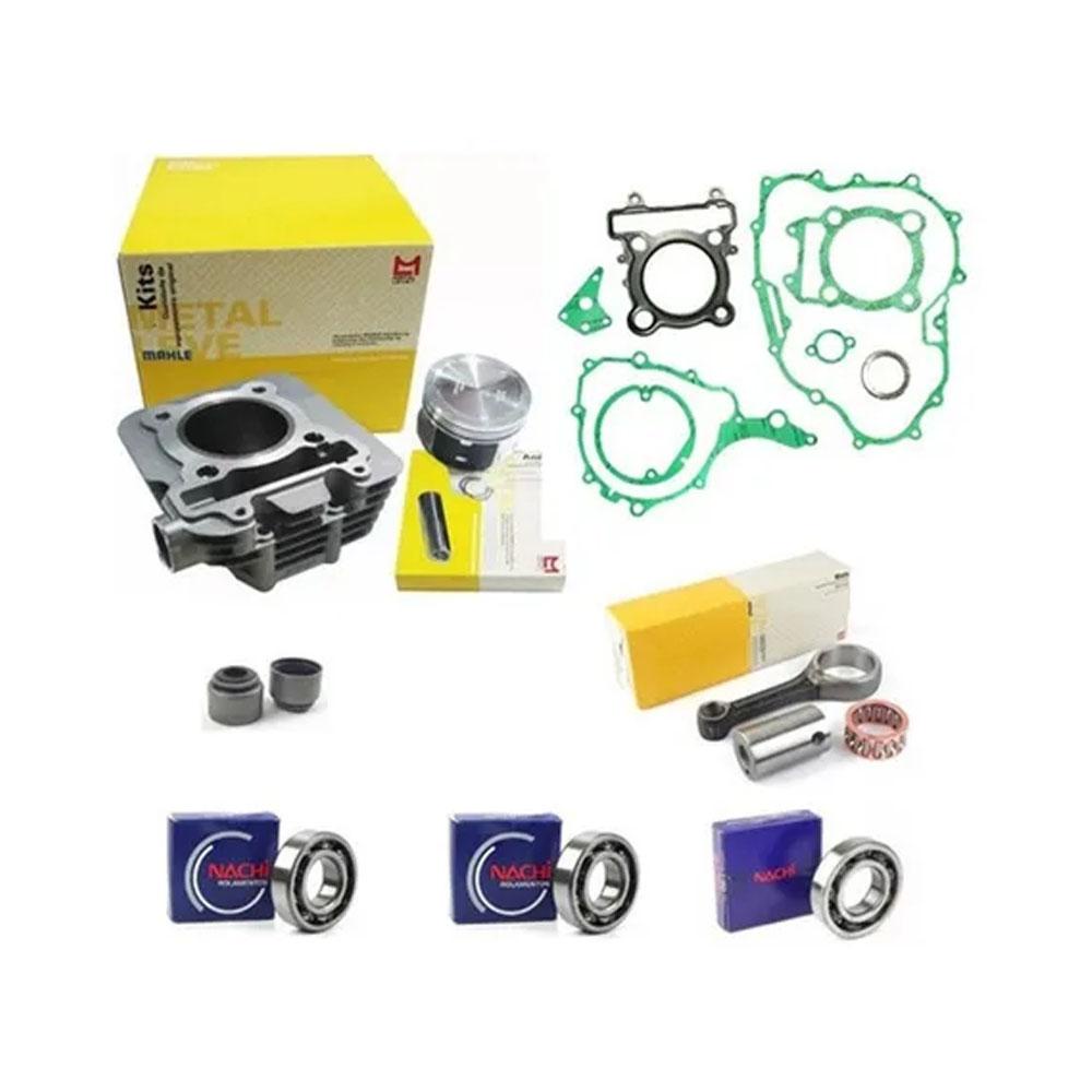 Kit De Peças Motor Biela Rolamento Ret Fazer 250 Lander 250