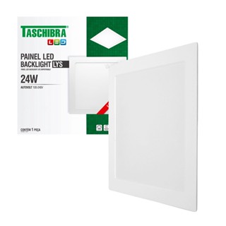 Painel LED Taschibra Lys 24W Quadrado Embutir