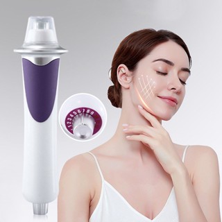 Massageador Facial Derma Wall Anti Rugas Cuidado Profissional RF Radiofrequência Lifting Aparelho De Estética anti rugas cuidado facial EMS Para Remoção limpeza de pele aparelho massagem