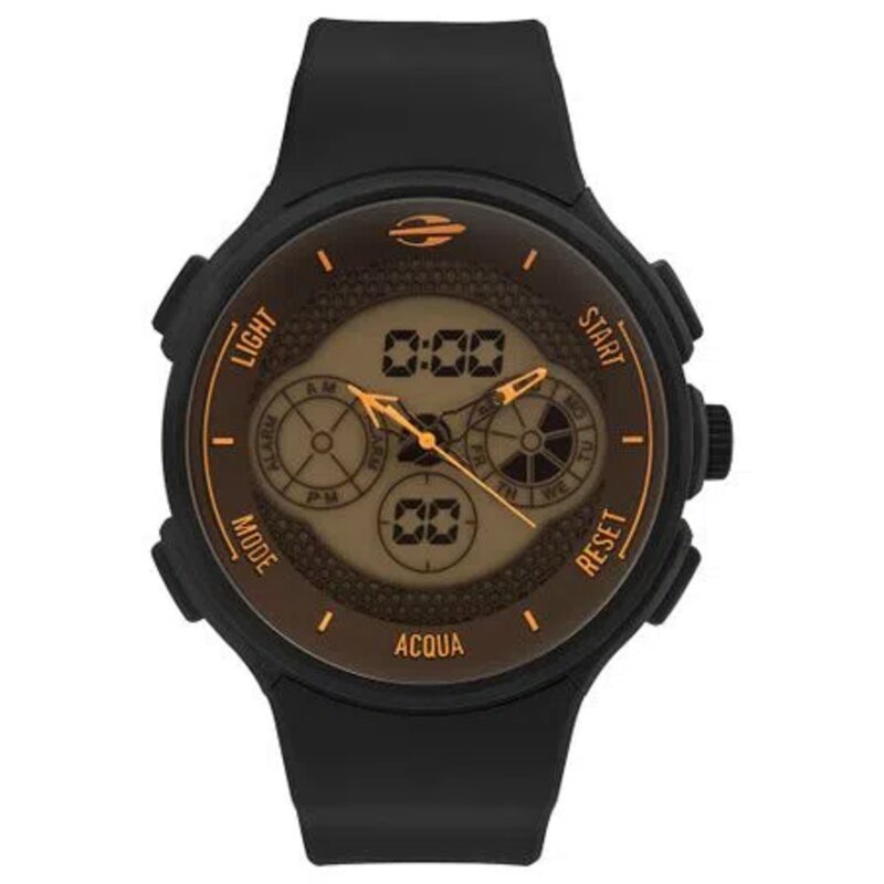 Relógio Mormaii Masculino Anadigi Action MO160829AE/8L em Oferta na Shopee