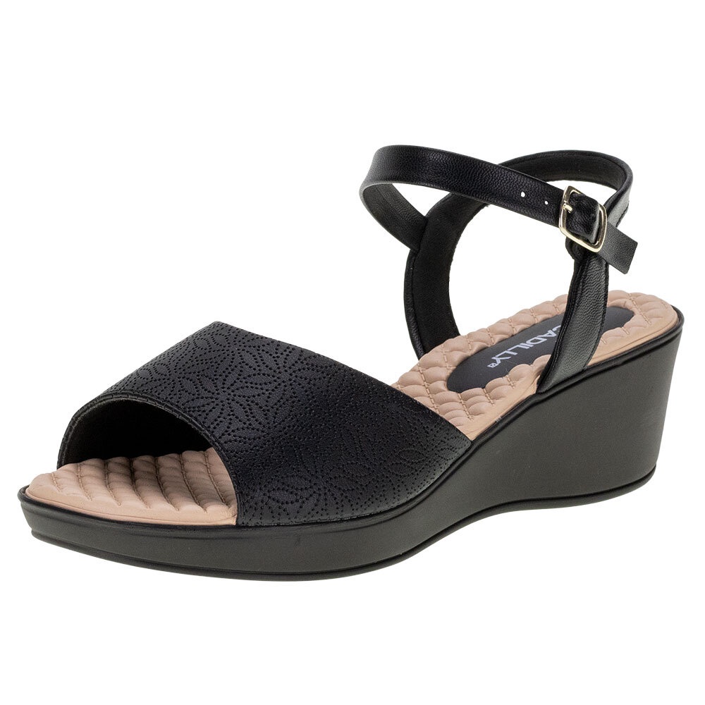 Sandália Feminina Anabela Piccadilly - 540317 - Women Shoes