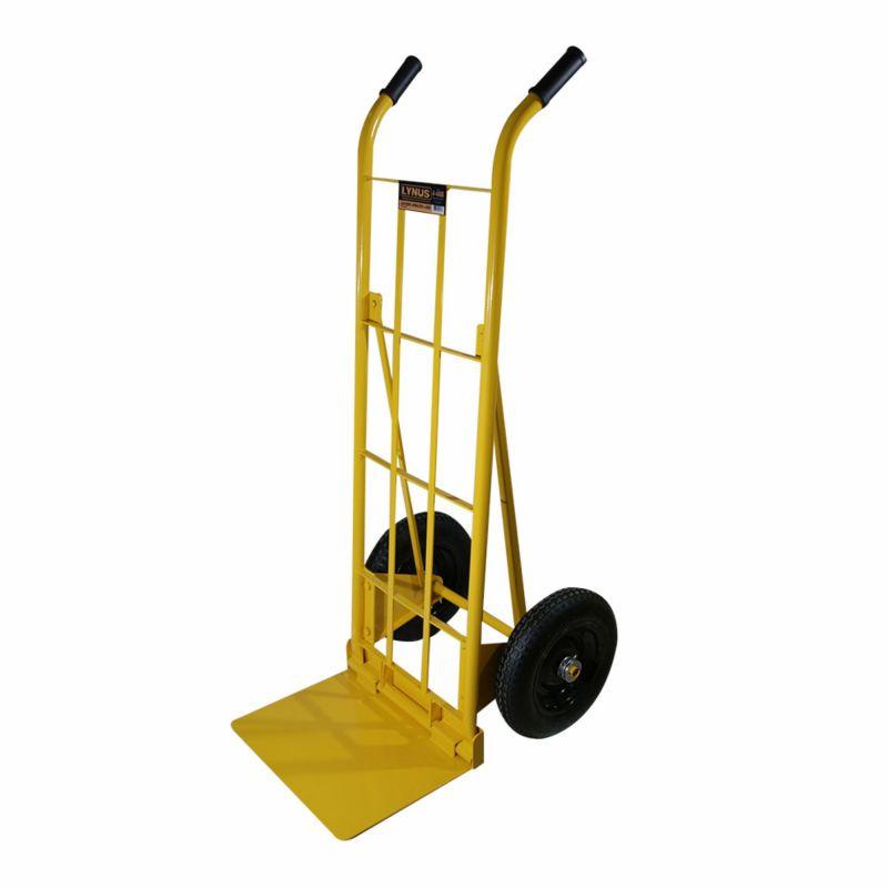 Carrinho para Carga 400 KG Desmontável Pneu com Câmara A-400D LYNUS em Oferta na Shopee