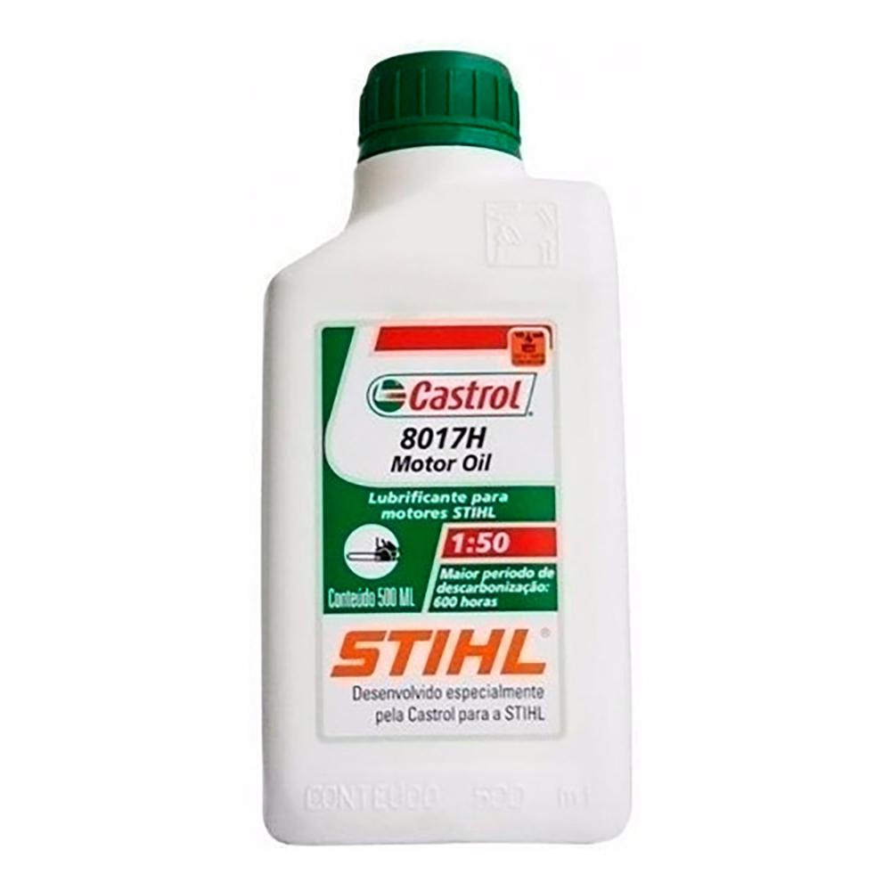 Óleo Castrol 8017H para Motores 2T/4T 500ML 07813893004 STIHL