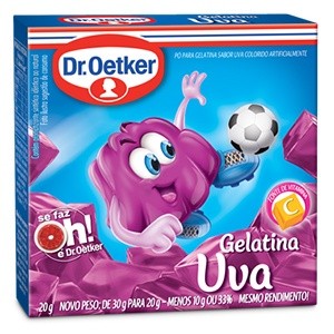 Gelatina Uva Dr Oetker 20 G