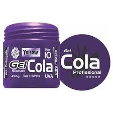 Kit Com 2 Un Yelsew Gel Cola Uva 490g