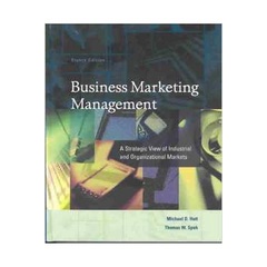 Business Marketing Management: a Strategic View of Industrial And de Michael D. Hutt, Thomas W. Speh 5223526
