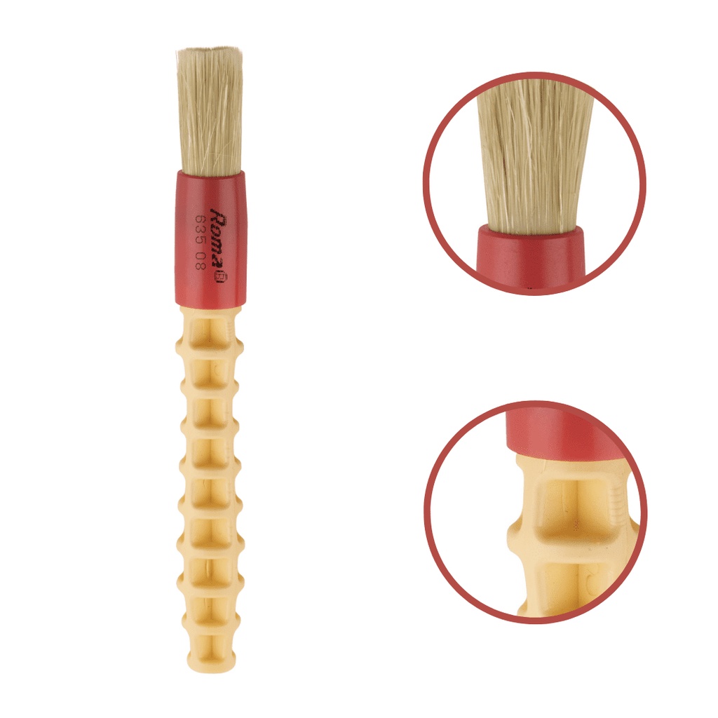 Pincel Detalhamento Automotivo Limpeza N08 Roma em Oferta na Shopee