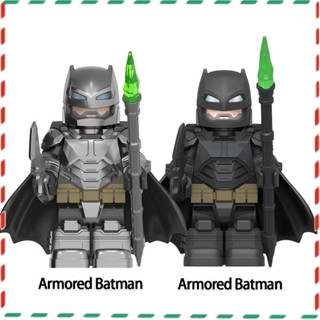 Quebra-Cabeça Para Crianças Brinquedos De Construção Infantil Super-Herói Batman Minifigure Blocos Marvel Avengers