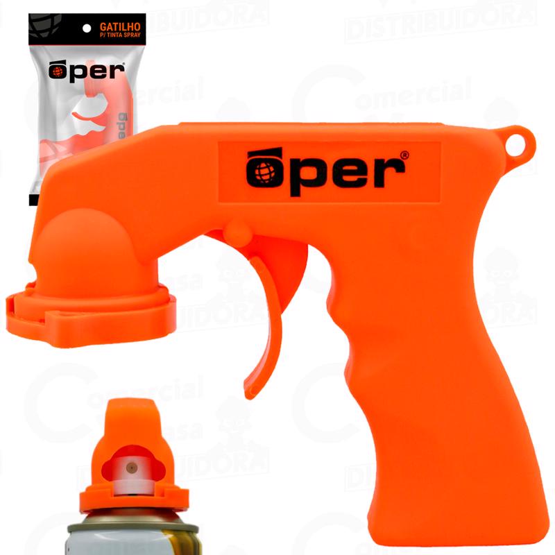 Pistola Aplicadora Para Latas Spray Com Adaptador E Gatilho Tinta Aerosol Uso Geral Universal em Oferta na Shopee