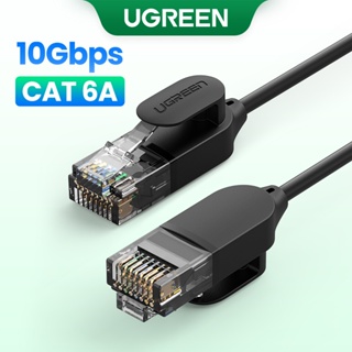 UGREEN Cabo Ethernet De Alta Velocidade CAT6A Ultra Slim 10 5gbps Gigabit De Rede RJ45 Patch LAN em Oferta na Shopee