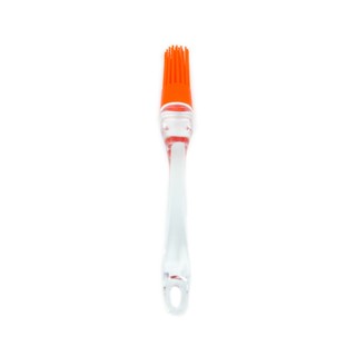 Pincel de silicone redondo com cabo transparente - Mozcada