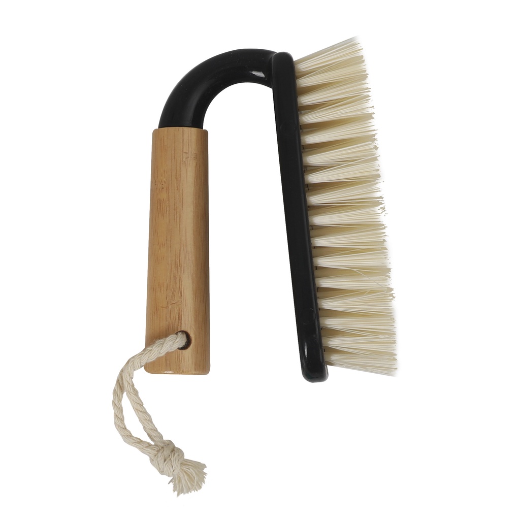 Escova de limpeza multiuso com cabo de bambu - Oikos em Oferta na Shopee