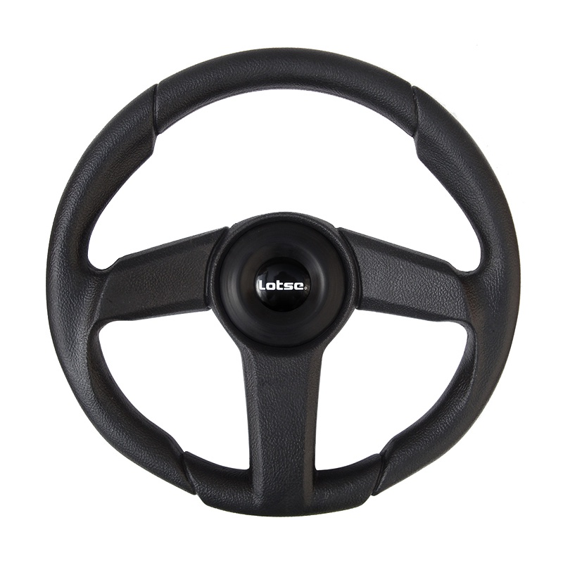 Volante Lotse Otto Emborrachado 340 mm Nautico Barco Lancha