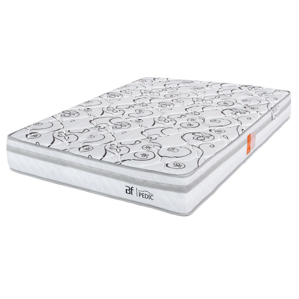 Colchão Casal Ortopédico Extra Firme Certificado Dupla Face 138x188x22cm - BF Colchões