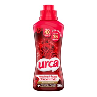 Amaciante Concentrado Urca Paixão Sedutora 500ML - Rende 25 lavagens em Oferta na Shopee