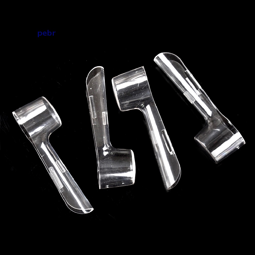 [pebr] 4Pcs Viagem Escova De Dentes Elétrica Cabeça Protetora Capa Traje Oral b Dente [feng]