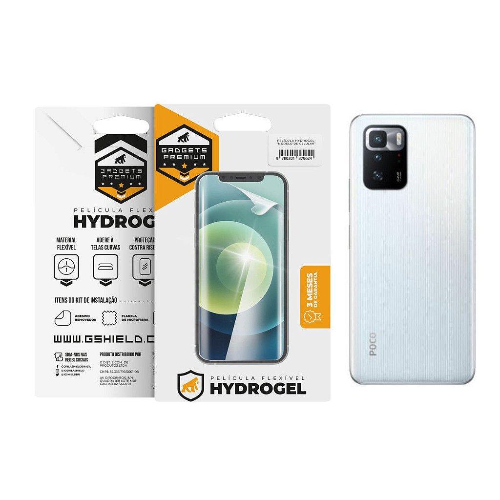 Película para Xiaomi Poco X4 GT - Traseira Hydrogel HD- Gshield em Oferta na Shopee