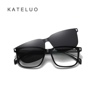 KATELUO Lentes Anti-Azul Óculos De Computador Sol Magnéticos De Proteção Polarizada Fashion polarized 3 Em 1 CG7201 em Oferta na Shopee