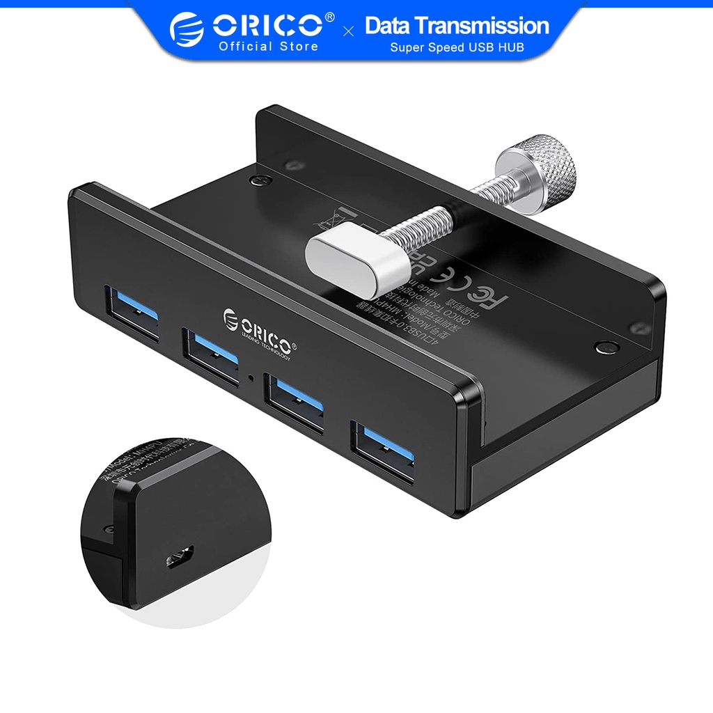 4 En 1 USB 3.0 Hub, Super Speed 10Gbps Hub USB C, Aluminio de USB 3.1