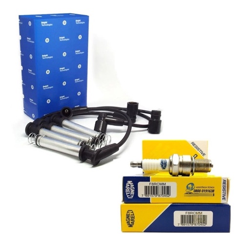 Kit Cabos E Velas Gm Agile 1.4 Flex 09.. Delphi XS10001-13B1