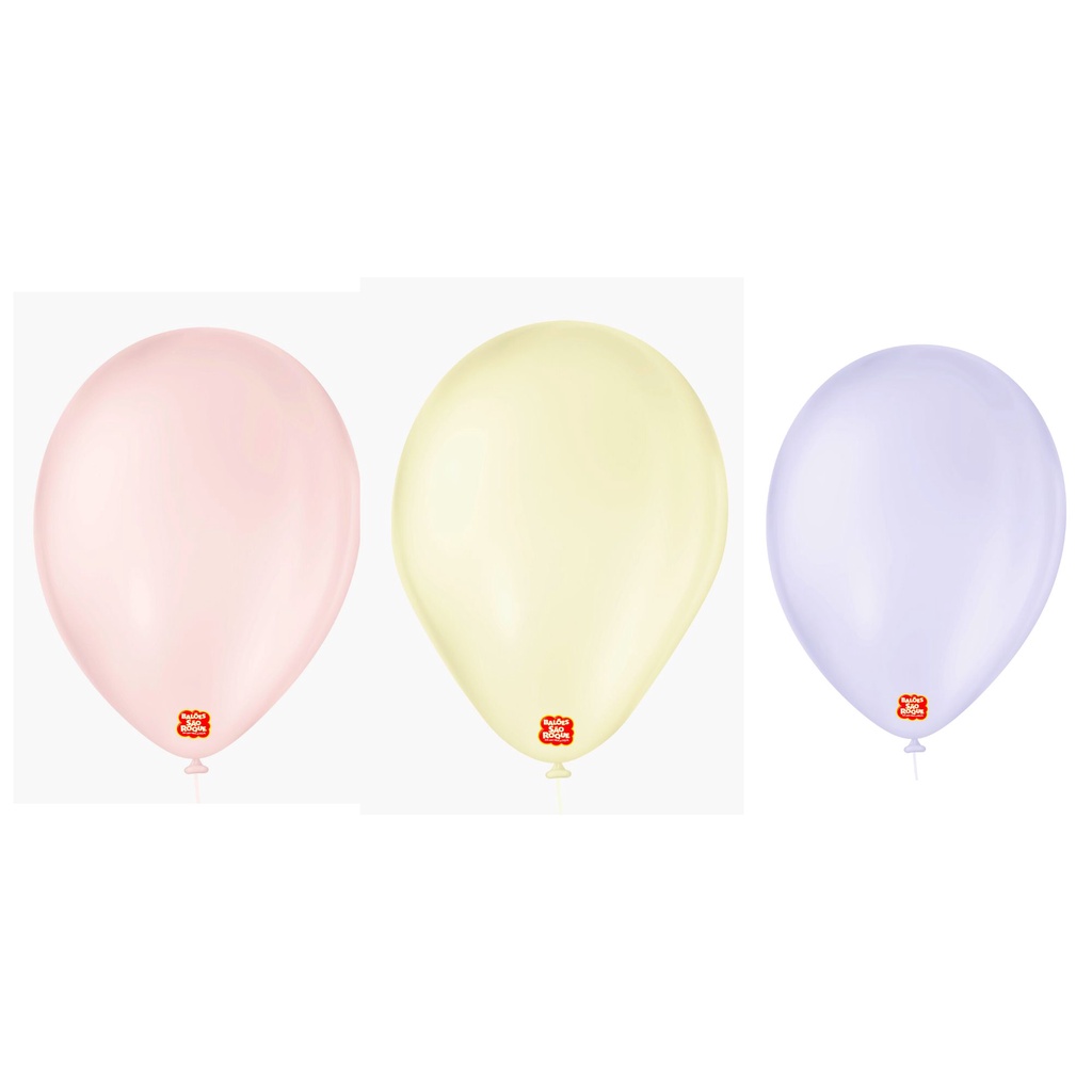 Bexiga Balão Candy Colors Decoração São Roque Tamanho 9 em Oferta na Shopee