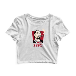 Cropped Blusinha As Braba THC Snoop Dog Branco