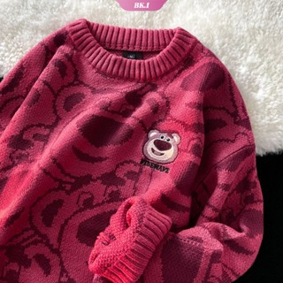 Y2k Estética Kawaii Suéter Harajuku Disney Losto Impressão Pullover Grunge Fada Doce Jumper E-girl Fofa Chique