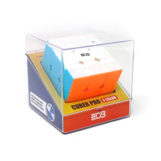 Cubo Mágico 3x3x3 Profissional Cuber PRO Stickerless Sem Adesivos Original Lubrificado Regulado Embalagem Acrílico Presente em Oferta na Shopee